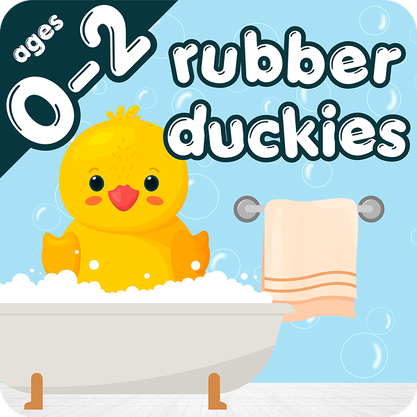 Rubber Duckies ages 0-2