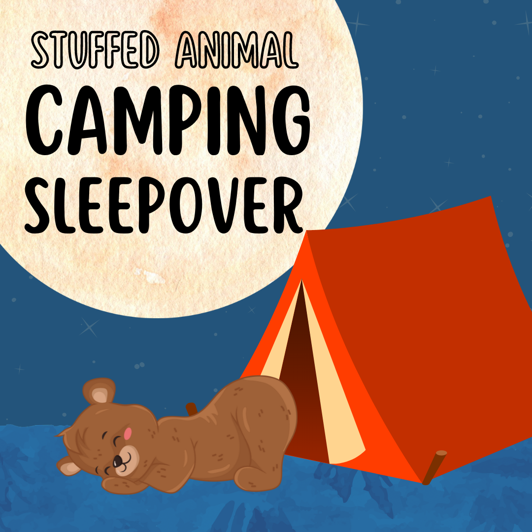 Stuffed Animal Camping Sleepover