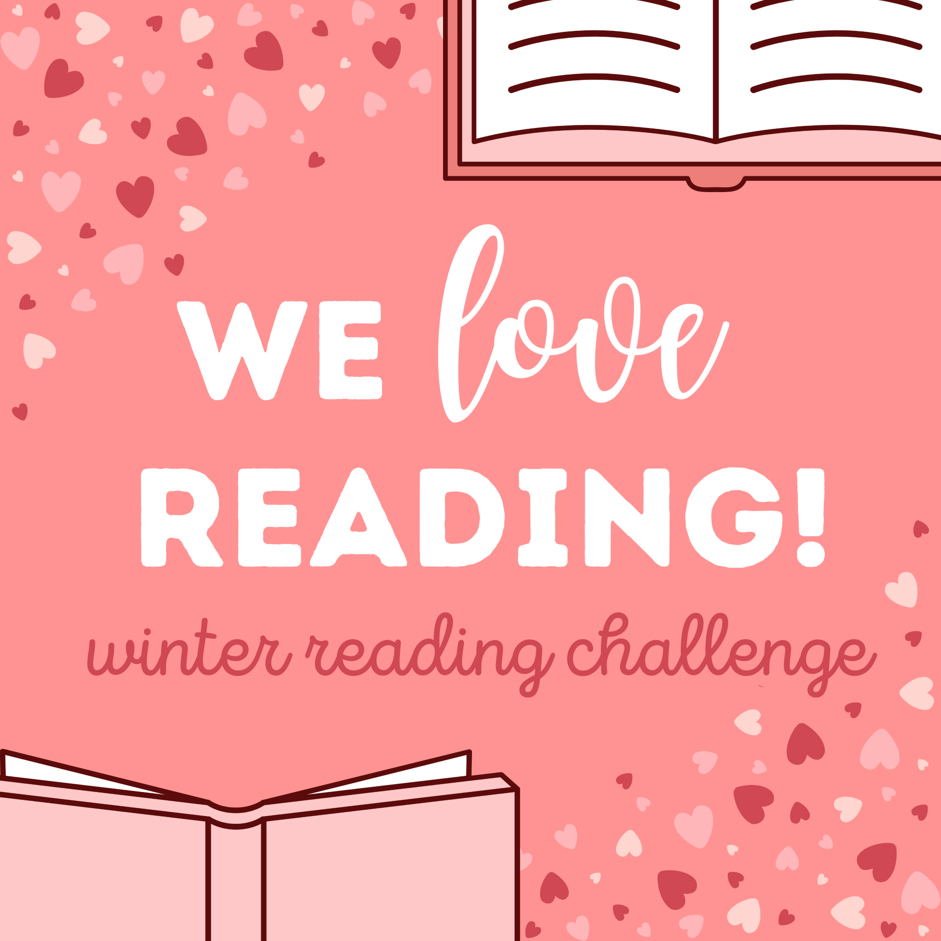 We love reading! Winter reading challenge