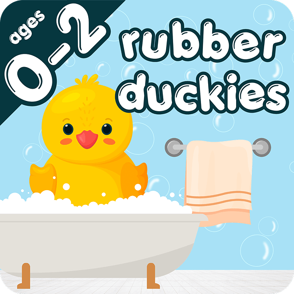 Ages 0-2 Rubber Duckies